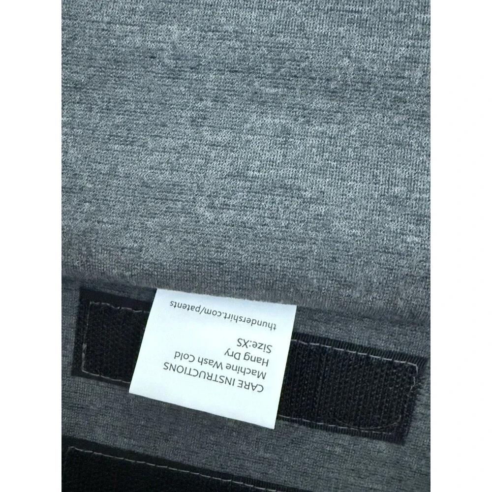 ThunderShirt Dog Anxiety Calming Vest/Wrap, Classic Gray, Size XS